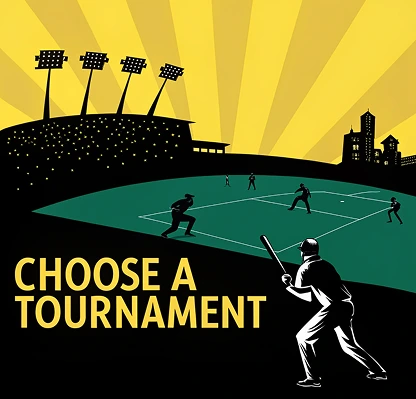 1.Choose a Tournament